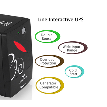 ZEBRONICS Zeb-U725 600VA UPS